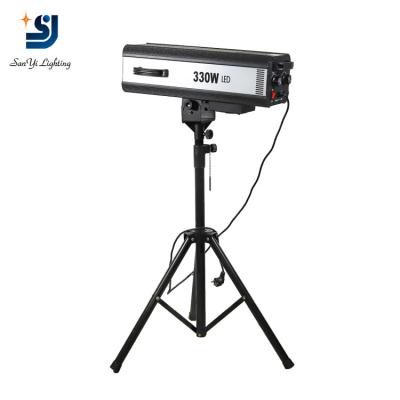 China Theme park 330W led to follow spot light dmx led for stage for sale