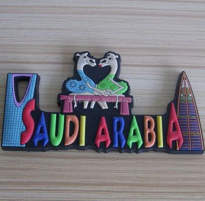 China Soft PVC Fridge Magnets Saudi Arabia PVC Fridge Magnet For Souvenir (BOX-PVC fridge magnet-350b) for sale