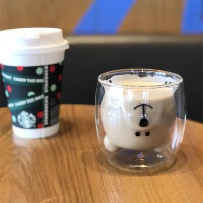 China Good Quality Double Stocked Starbucks Classic Log Water Cup Double Straw Top Mug for sale