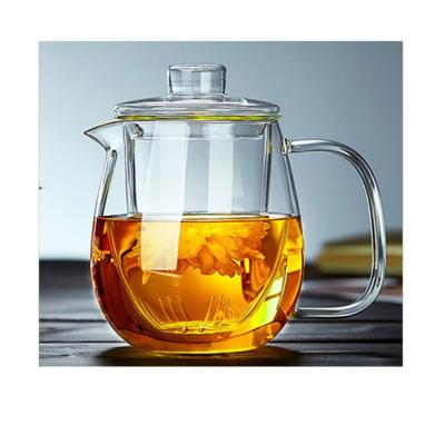 China Factory direct sales China modern high quality modern heat resistant teapot with Infuser for sale