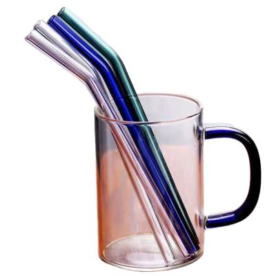 China High Quality Modern Straw In Bulk Borosilicate Milktea Glass From Factory Wholesale Price for sale