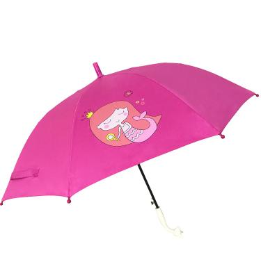 China Hot Sale 21inchX8K Cartoon Black Coating UV Protection Children Cardboard Umbrella Kids Umbrella for sale