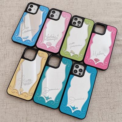 China Shockproof Case Branded Magic Mirror Cell Phone Cases For iPhone 11 12 13 Pro Max for sale