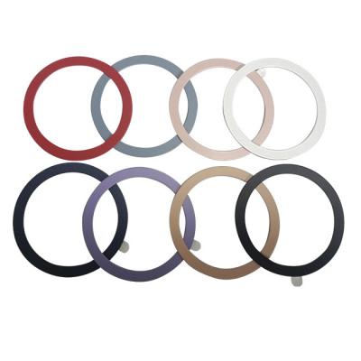 China Compatible with Magsafe Charger Locating Metal Ring Plate with Adhesive Ring for sale