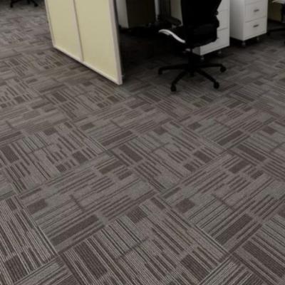 China Rental Office/Home/House/Hotel/Hospital/School/Kitchen/Restaurant For Decoration China Carpet Tiles Self Adhesive Floor Mat Soundproof Tiles for sale