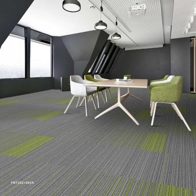 China modern designed nylon slip-proof nylon carpet commercial modular office carpet tiles for sale