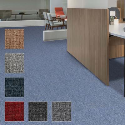 China Slip Proof Loop Pile Room Office Machine Tufted Commercial Carpet for sale