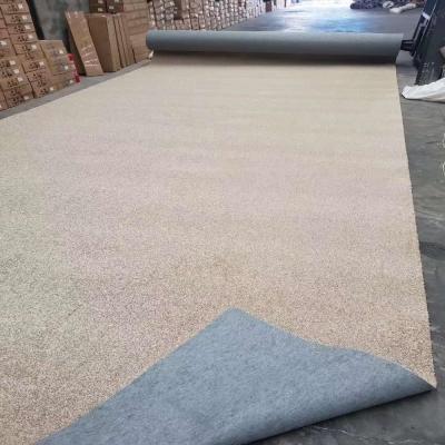 China Slipproof Solution Dye PP Wall To Wall Single Carpet With Cut Pile Construction for sale