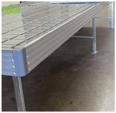 China Easy for operation 4*8ft ebb flow bench bench growing rolling ebb and flow table plastic seedling for agriculture planting for sale