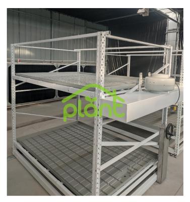 China Building Material Shops Vertical Air Culture System With Movable Frame And Growing Fan System Vertical Grow Rack With Fan for sale