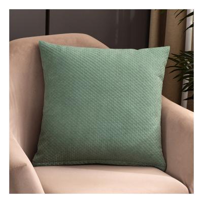 China Custom Velvet Teen Pillowcase From Europe, Cottage Luxury Square Pillows for sale