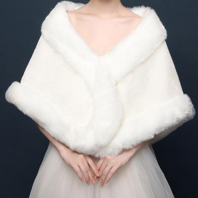 China Wholesale Wedding Coat Banquet Shawl Fur Cotton Jtfur Ladies Winter Warm Vest For Women for sale