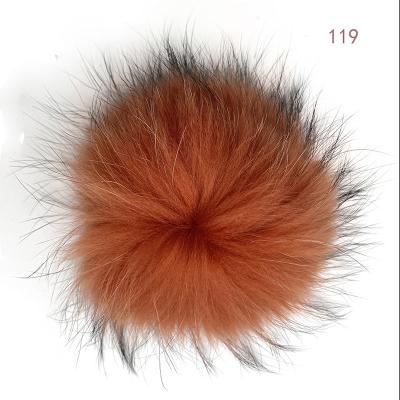 China Jtfur Eco-Friendly Detachable Fluffy Furry Balls Accessories Head Chain Fur Pom Pom For Knitting Beanie Hats for sale