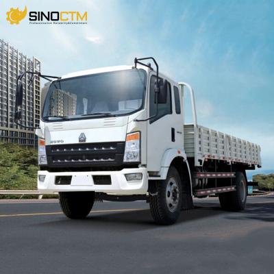 China Sinotruk HOWO 4X2 6 To 15t Wheelers Light Cargo Truck 3t With Factory Price 8445x2400x2650 mm for sale