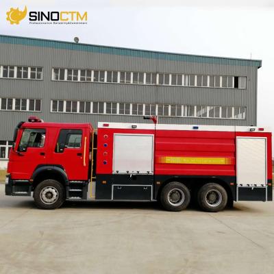 China Carbon Steel. Heavy Duty Stainless Steel HOWO New 15000 Liters 6x4 Hose Foam Fire Fighting Truck For Sale for sale