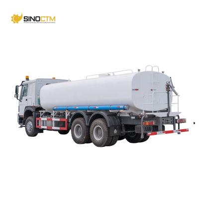 China Carbon Steel 290HP /336HP Sino HOWO 20000 Liters 6x4 Water Tanker Truck Special Heavy Duty for sale