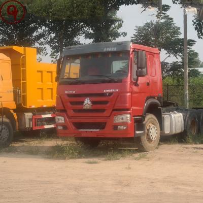 China Second Hand Sinotruk HOWO 6x4 420 Hp Used Tractor Truck Trailer Truck 7000x2500x3800 for sale