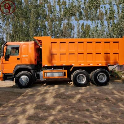 China Hot Selling Good Quality 371HP 375HP 6*4 10 Wheels Used HOWO Tipper Truck Dump Truck For Africa Market 6 - 8L for sale