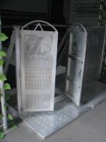 China Aluminum Crowd Control Barrier Security Fencing 2000N Horizontal force for sale