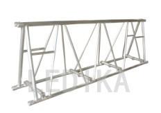 China Espita plegable de aluminio triangular plegable pesada del braguero del deber 520 * 950 milímetros en venta