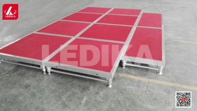 China Elegante Openlucht Draagbaar toont van het het Stadiumplatform van het Stadiumaluminium het Aluminiumstadium Te koop