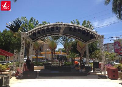 China Truss Stage Lighting Truss For Lighting Stage DJ Truss With Roof For Concert for sale