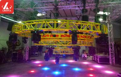 China Lightweight Aluminum Bolt Truss With Rotating And Lifting Function For Events for sale