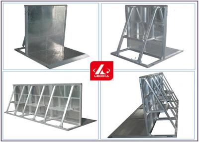 China Veilig aluminium Mojo Barricade Concert Crowd Control Barrier Voor Evenementen Te koop