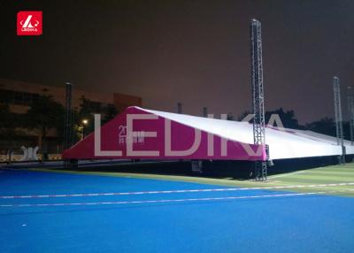 China Aluminiumzelt-Binder im Freien, tragbares Stadium, das ringsum Bolzen-Binder beleuchtet zu verkaufen