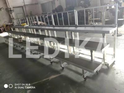 China braguero de aluminio 300kg Max Load de la competencia coral de la dimensión del 1.22m en venta