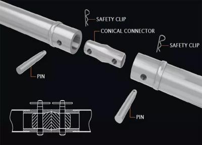 Chine Connexion de pilier d'accessoires de botte de broche d'alliage d'aluminium à vendre