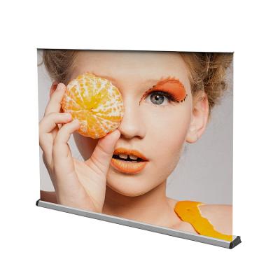 China ADMAX Promotional SEG Portable Pull Up Stand Roll Up Banner Stand Display Printing For Advertising for sale