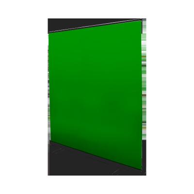 China Stage style professional visual green pull-up portable folding chroma backdrop main panel for sale