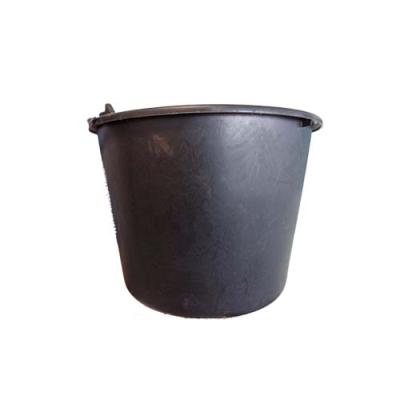 China 20 Liter Sustainable 5 Gallon Heavy Duty Cement Container Bucket For Food, Agriculture And Construction With Galvanized Handles for sale