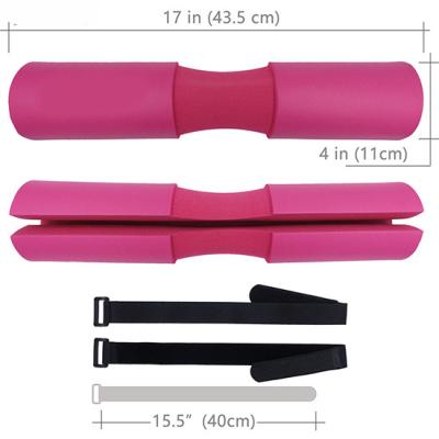 China EVA Foam +Polyester 7/9 Pack Barbell Neck Squat Pad for Push Ups and Hip Squat for sale