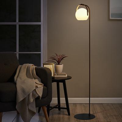 China BSCI Factory Modern High Quality Custom Standing Stile Stand Metal Floor Lamp Dimmable RGB Lantern Portable Hanging Lights For Bedroom for sale