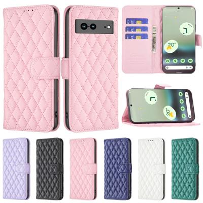 China With Holder Wallet Perfume Small With Card Slot Magnetic Flip Case For Google Pixel 8 8 Pro Pixel 7a Cover Fall Protection Shell for sale