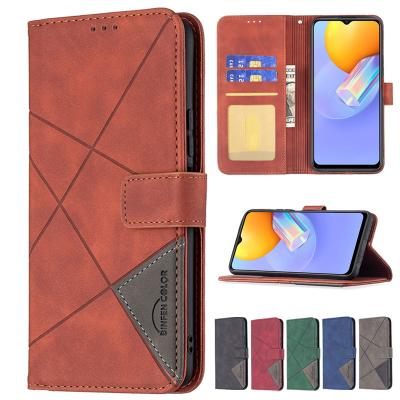 China With Hood Magnetic Flip Case Fall Protective Genuine Leather Cover For VIVO Y02 Y02s Y35 Y22s Y21 Y33s Y51 Y15s V21 V21E Stand Wallet Era for sale