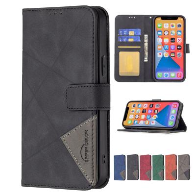 China With Stand Wallet Covered Prism With Card Slot Pro 13 12 Mini 11 Se Max iPhone 14 Magnetic Flip Case For X 2022 XS XR 8 7 6 6s Plus Cover for sale