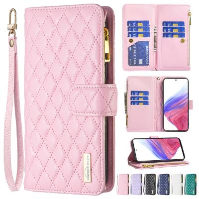 China With Galaxy A13 A14 A34 A51 A52 A53 A54 A71 S23 Ultra S22 Flip Leather Case For Samsung Small Stand Wallet Perfume Zipper Plus S21 S20 Fe for sale