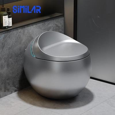 China Automatic Operation Similar Factory Automatic Flush Wc Bidet Smart Toilet for sale