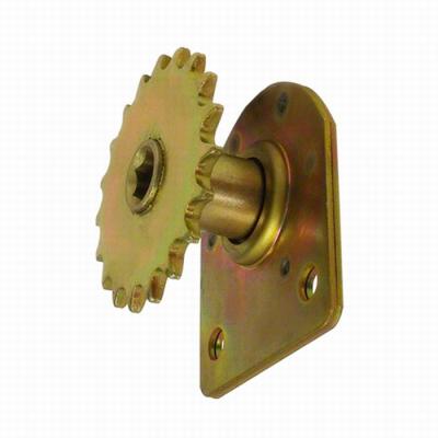 China Agricultural planter and planter seeder parts --custom metal fabrication service 19 tooth sprocket with sets of bearings for sale