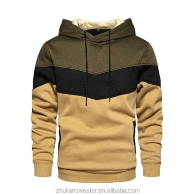 China Anti-wrinkle Custom Men's Hoodie Outdoor Casual Sportswear Street Fashion Men's Fleece Autumn And Winter Warm Hooded Sweatshirt for sale