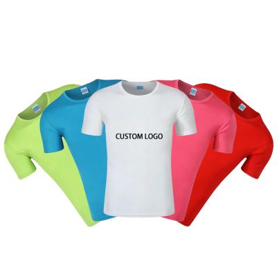 China Wholesale Unisex Dry Fit T-shirt Blank Dry Fit T-shirt Anti-Wrinkle Gym Anti-Wrinkle Promotion Spring Summer Sport Breathable 100% Polyester T-shirt for sale