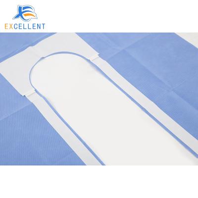 China For Surgeon Medical Consumable Ues Hospital Disposable Sterile Surgical Slit Drape for sale