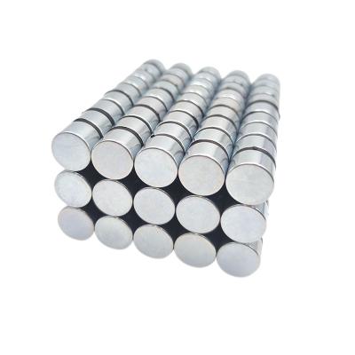 China Circle Neodymium Magnets High Pull Force 10mm Round Magnets N50 for sale