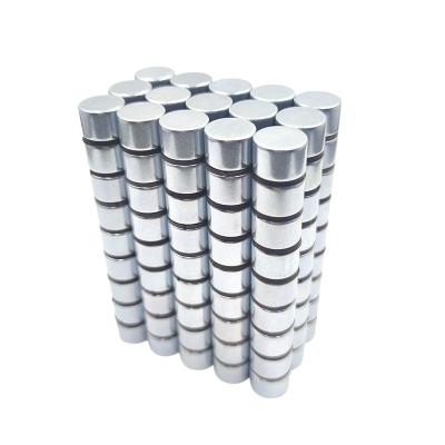 China Sintered Rare Earth Magnets Neodymium Disc Magnets N48 With Zinc Coating for sale