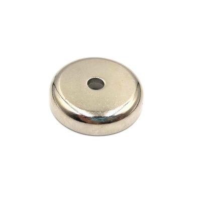 China Customization Round Neodymium Pot Magnet With Screw Corrosion Resistance for sale