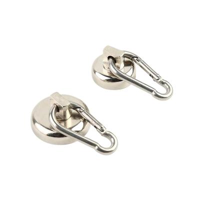 China Customization Strong Hook Magnets Metal Magnetic Hooks Corrosion Resistance for sale