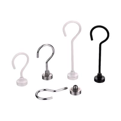 China Super Strong  Axial Industrial Magnetic Hooks Heavy Duty Magnets For Hanging for sale